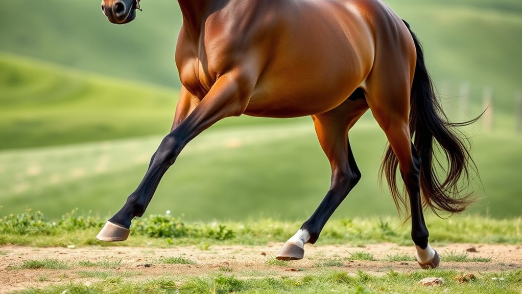 smooth flowing four beat gait