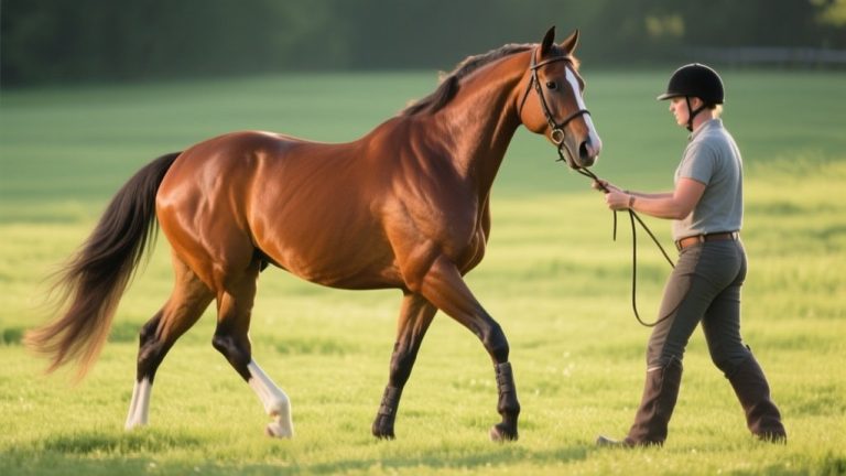 walking horses training process